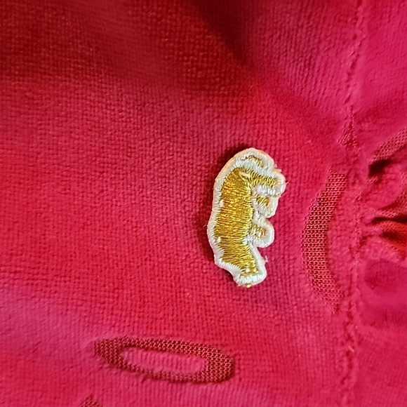 New Red Ecko Red Velor Hoody and sheer Logo design - Picture 5 of 15